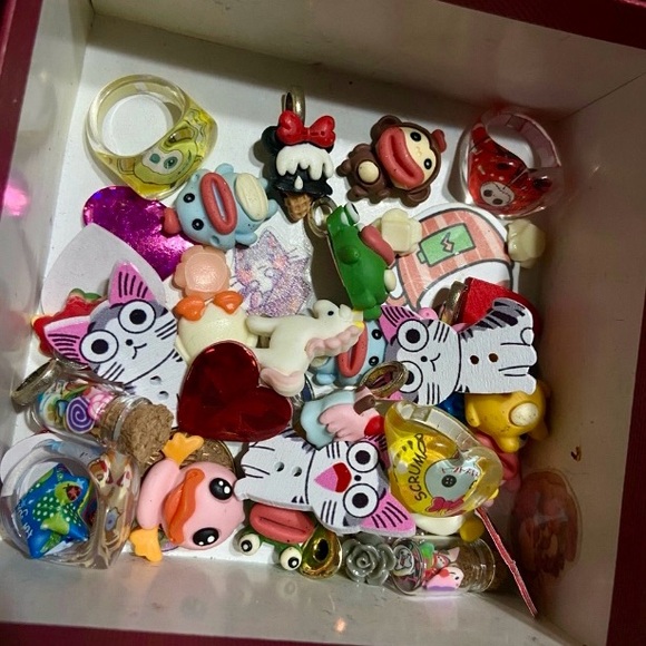 🦥 Sloth plush keychain zipper pouch + 🎁Bonus kawaii scoop mix💕 animal jam radz - Picture 9 of 9